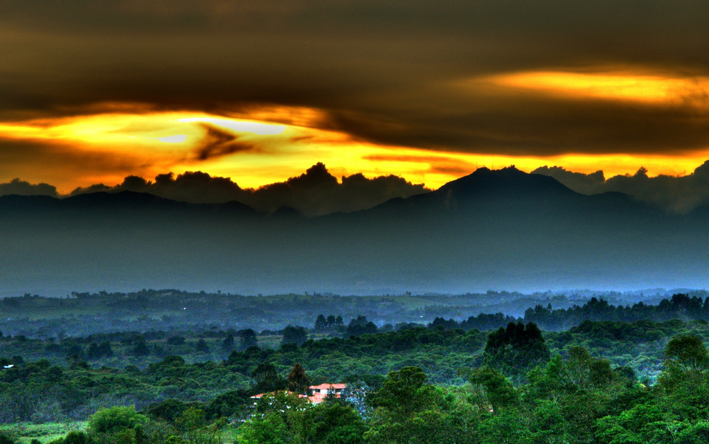 popayan sunset