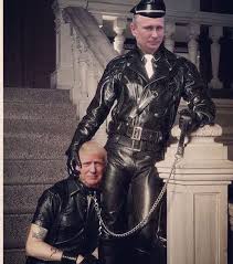 Trump as Putin's loveslave